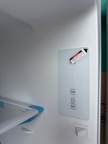 Transportation damaged Westinghouse 425 L Bottom Mount Fridge – White (WBE4302WCR)